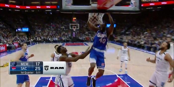  福克斯36，国王险胜灰熊  